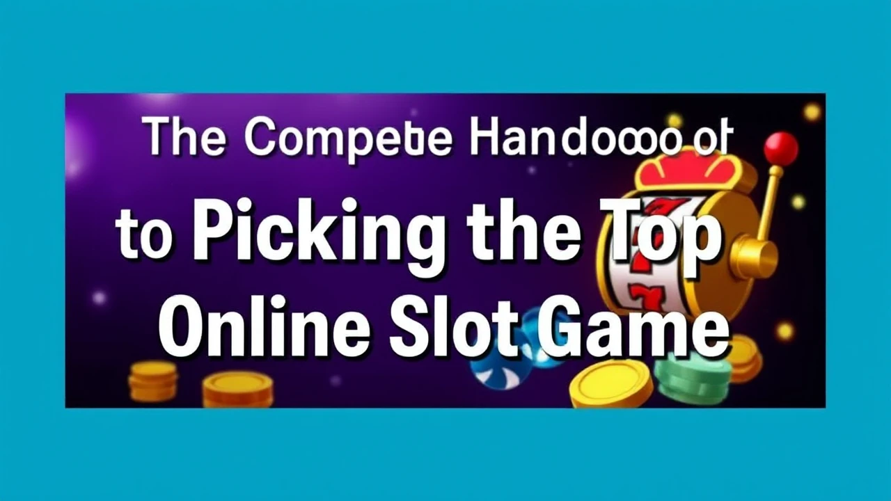 The Complete Handbook to Picking the Top Online Slot Game